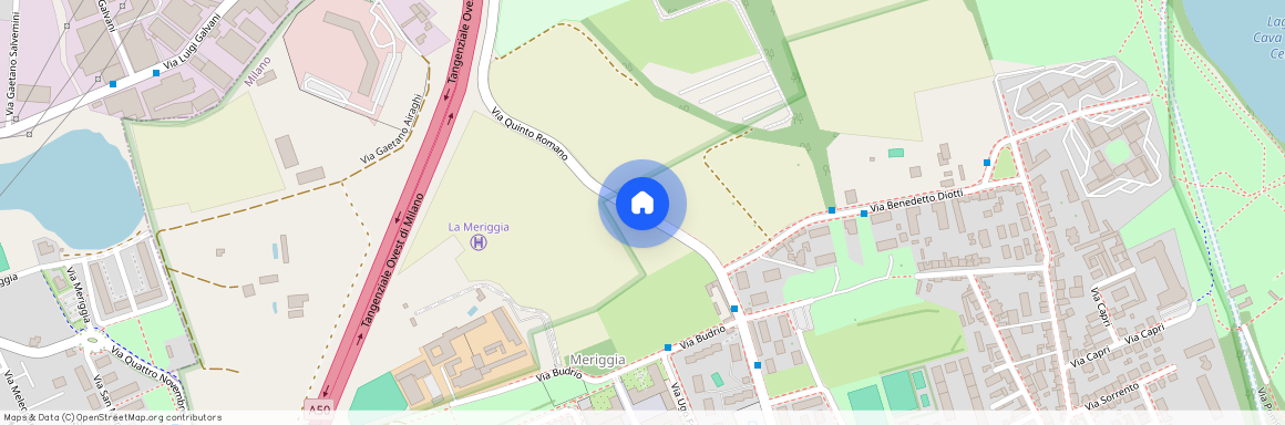 Milano, Via Quinto Romano - Baggio