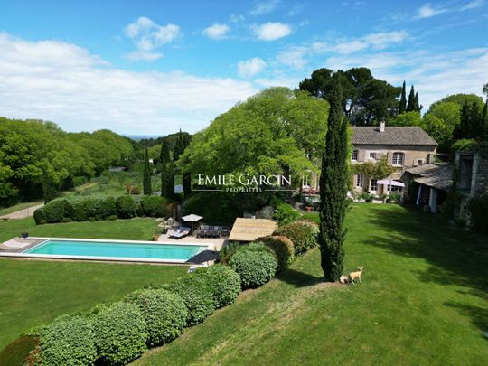 Location à Saint Rémy de Provence, à la sortie du village: Mas de Tibère - Piscine chauffée - - Photo 1