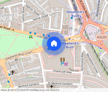 Shepherds Bush Green Room 4 - Photo 1