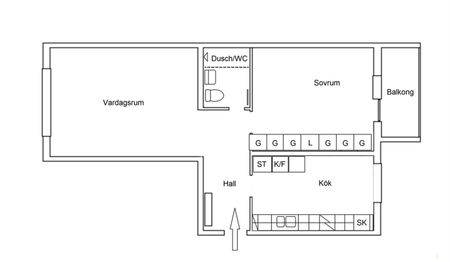 Jungfrugatan 1 D - Photo 5