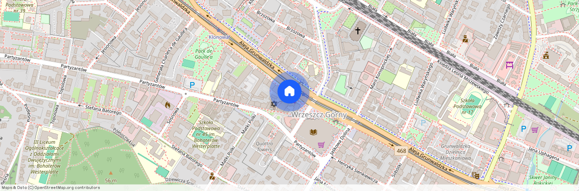 al. Grunwaldzka, Wrzeszcz Górny, Gdańsk, pomorskie