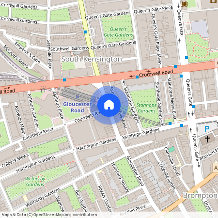 Courtfield Road, Gloucester Road SW7