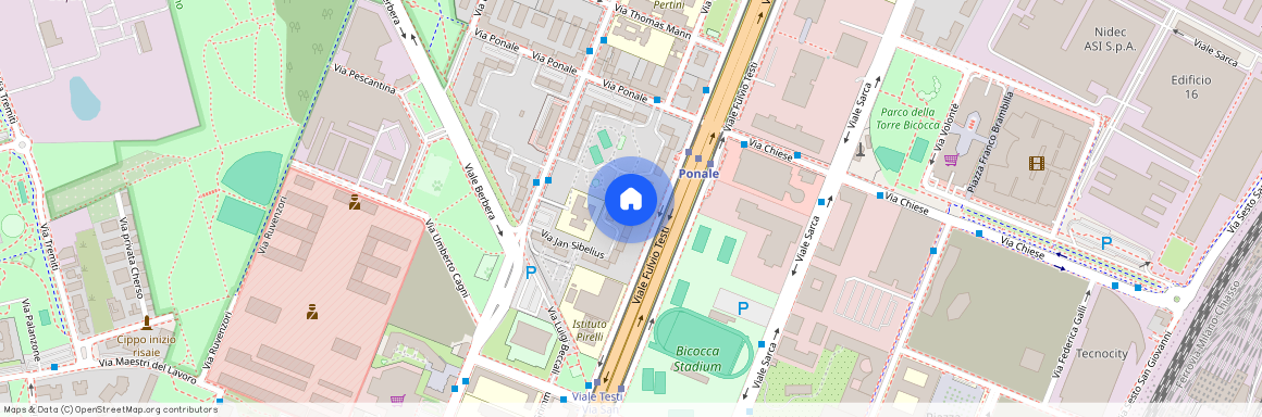 Via Jan Sibelius 16, 20162 Milan MI, Italy