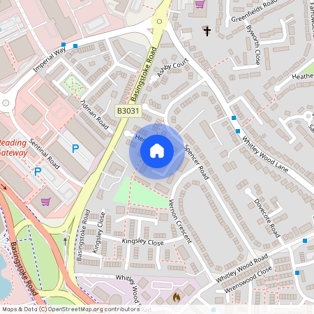 Heroes Walk, Reading, RG2