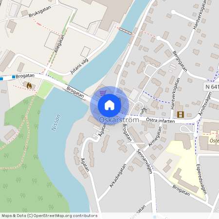 Brogatan, Oskarström