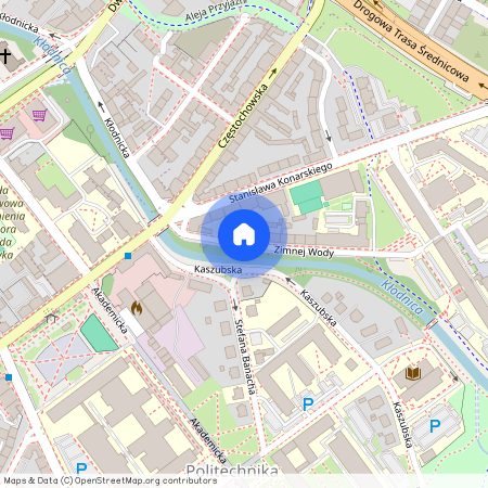 ul. Zimnej Wody, Politechnika, Gliwice, śląskie