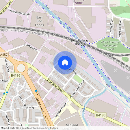 Argyll Way, Smethwick, B66