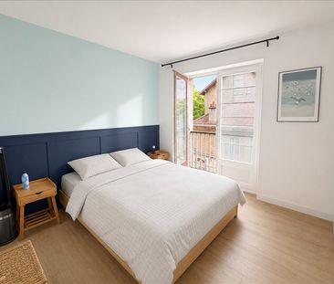 2 pièces - Meublé - 59,99 m² - 2ème étage - Colocation non autorisée - Photo 5