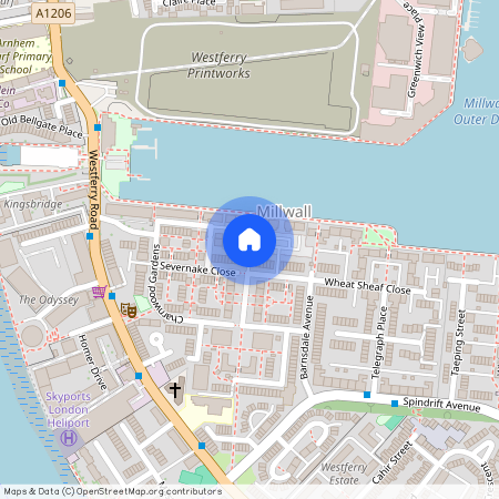 Ringwood Gardens, Canary Wharf, E14