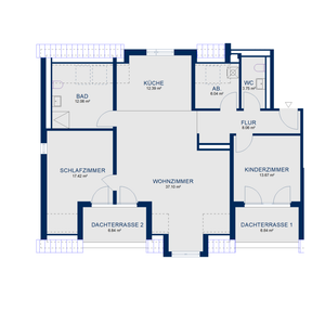 Traumhafte 3-Zimmer-Wohnung in Niedrigenergiehaus - Foto 2