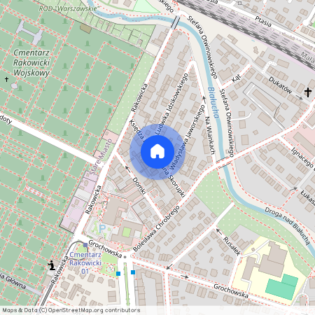 ul. ks. Ignacego Jana Skorupki, Osiedle Oficerskie, Grzegórzki, Kraków, małopolskie