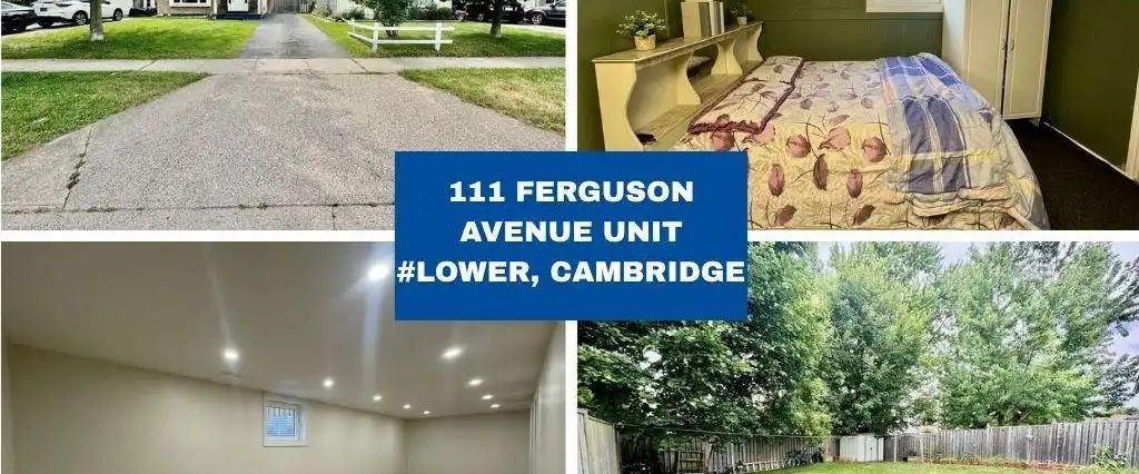 111 FERGUSON Avenue Unit# Lower — 1 Bedroom - Photo 1