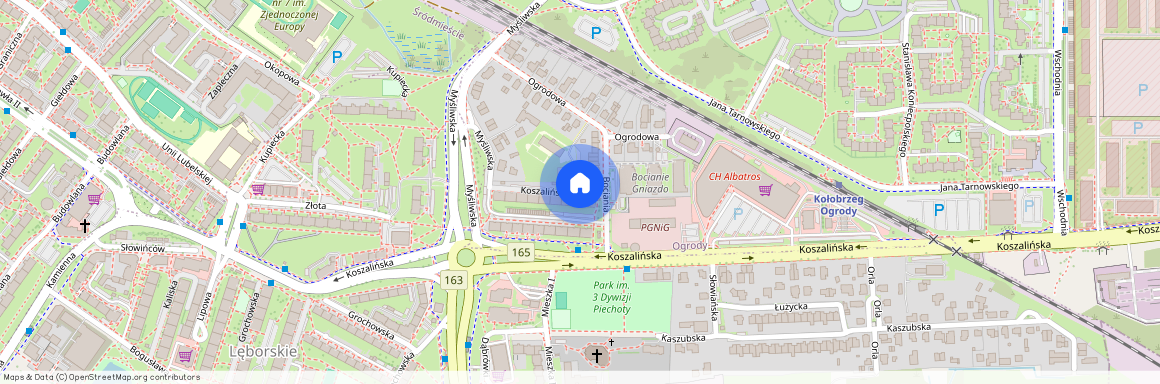 ul. Bociania, Kołobrzeg, kołobrzeski, zachodniopomorskie