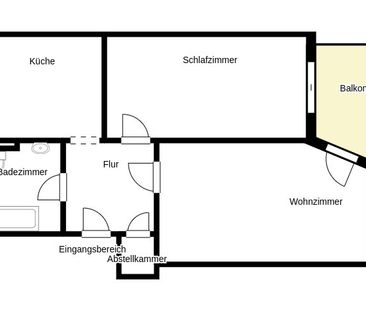 2 Zimmer Wohnung mit Balkon in Wattenscheid / WBS erforderlich - Photo 5