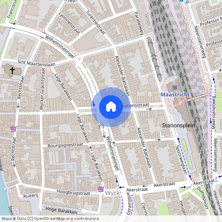 Wyck, 6221 BN, Stationsstraat, Maastricht