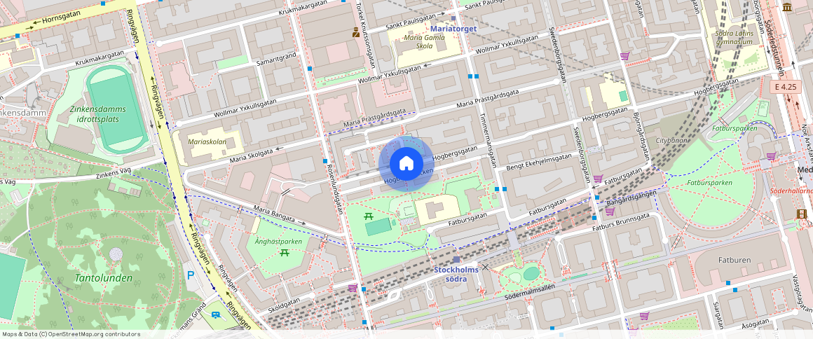 Högbergsgatan **, Södermalm