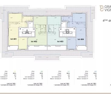 2.5 pièces neufs de 55m², en attique avec terrasse - Photo 5