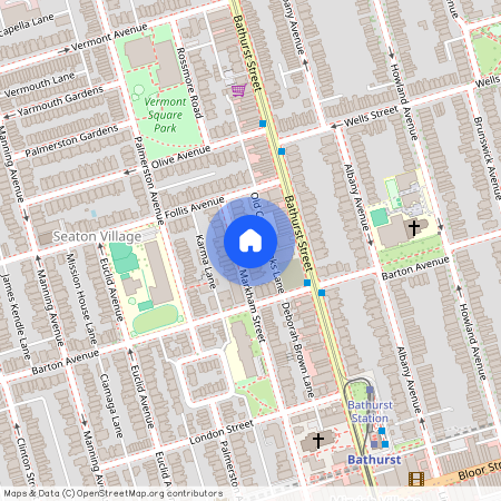 761 Markham Street Unit# Bsmt, Toronto