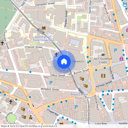 Flat 13, Royal House, 11-13 Goldsmith Street, Nottingham, NG1 5JS