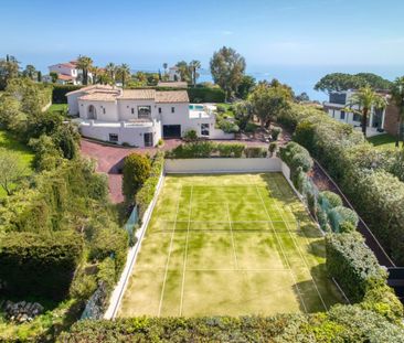 Super Cannes - Nouvelle propriété avec vue mer, piscine, tennis, ci... - Photo 5