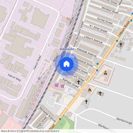 En-Suite Room 4, 44 Rathcoole Street, Lisburn Road, Belfast, BT9 7GA