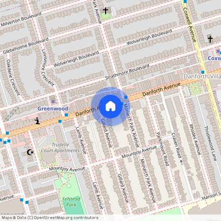 1389 Danforth Avenue Unit# B, Toronto