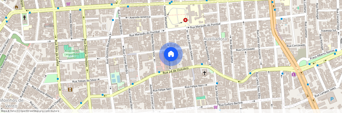 Avenida Mariland, 720, Porto Alegre, Porto Alegre - RS, 90440-190, Brazil