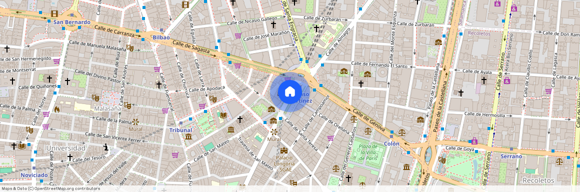 Plaza de Santa Bárbara, Madrid, Community of Madrid 28004