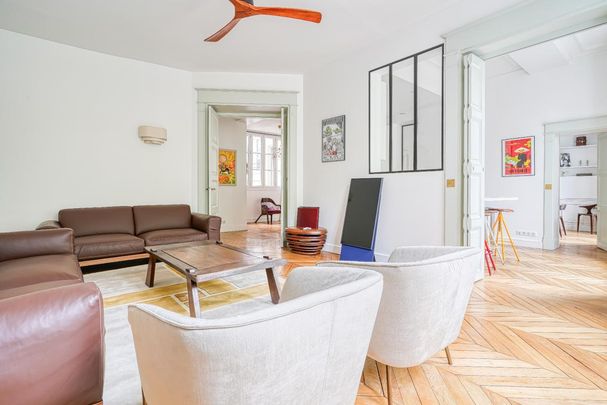 Location Appartement 7 pièces Meublé 184m² PARIS 6ème - Photo 1