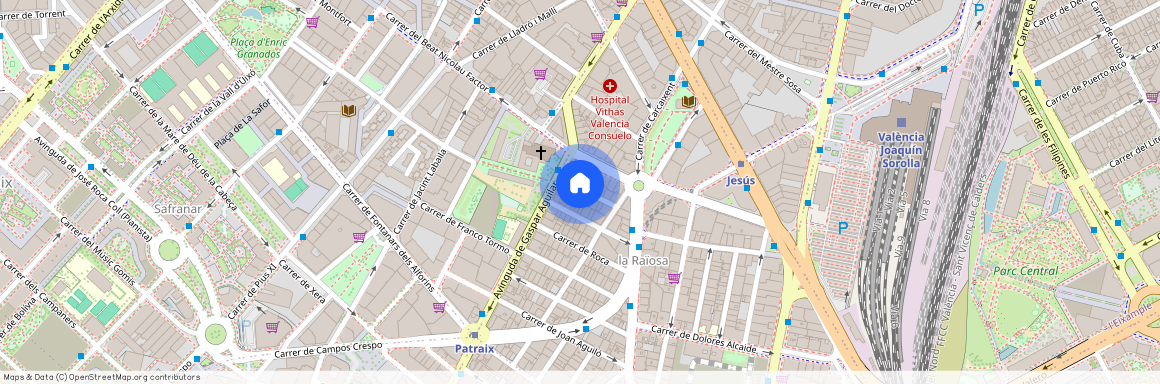 Calle Compromiso Caspe 8, Piso 4, Puerta 4