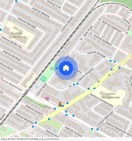 ** Trent Ave, Côte Saint-Luc, QC