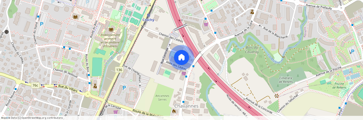 All. des Cèdres, 1024 Chavannes-près-Renens