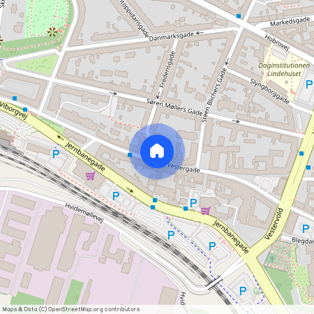 Randers C, 44, st., Vestergade, 8900