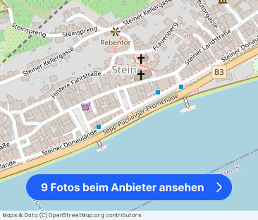Möblierte Mietwohnung in zentraler Wohnlage in Stein - Foto 1