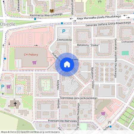 ul. Hubalczyków, Legnica, dolnośląskie