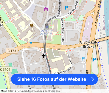 3-Zimmer-Wohnung mit BALKON mitten in der City von Zwickau zu vermi... - Foto 1