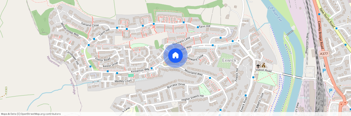 Kinnerton Way, Exwick, Exeter
