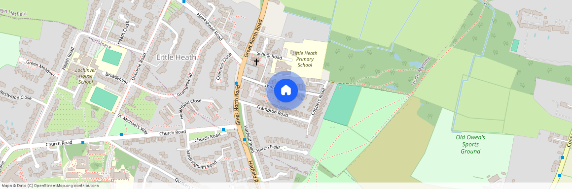 Thornton Road, Potters Bar, Hertfordshire, EN6