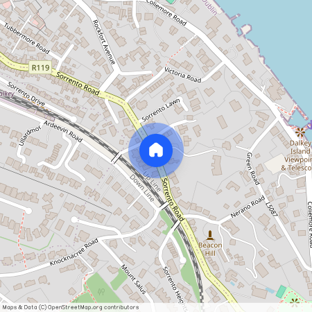 Sorrento Road, Dalkey, South County Dublin, Dublin County