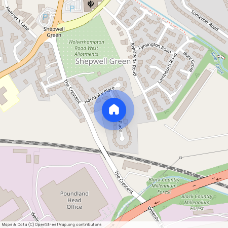 Harrowby Place, Willenhall