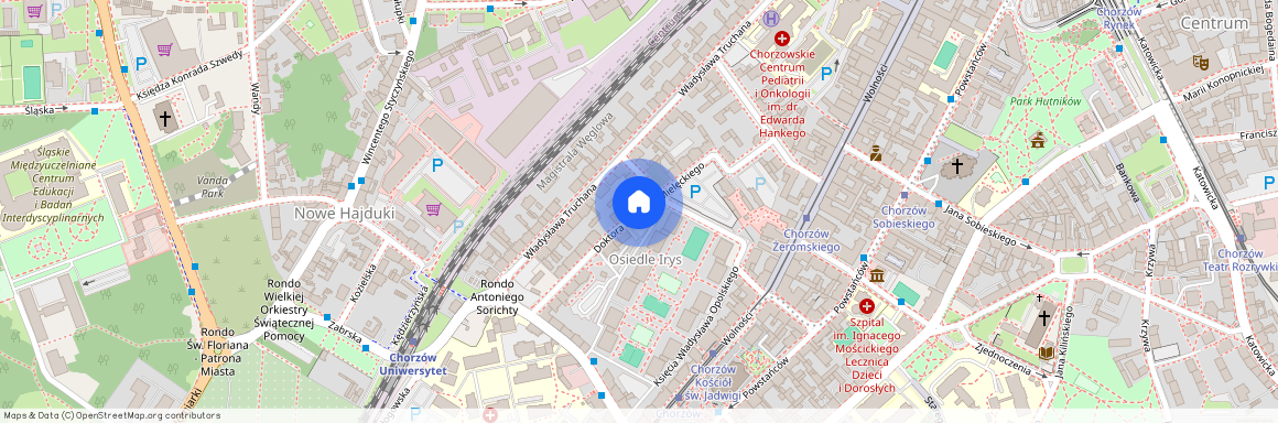 ul. dr. Andrzeja Mielęckiego, Centrum, Chorzów, śląskie