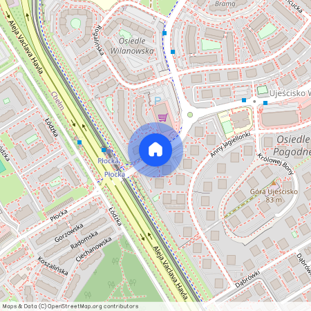 ul. Nieborowska, Chełm, Gdańsk, pomorskie