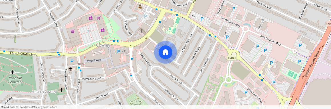 St Lukes Road, East Oxford, OX4