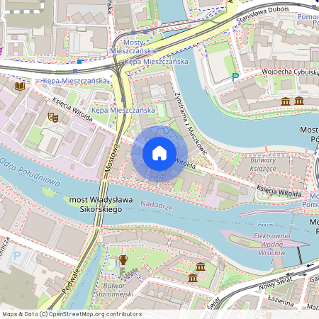 ul. Księcia Witolda, Nadodrze, Śródmieście, Wrocław, dolnośląskie