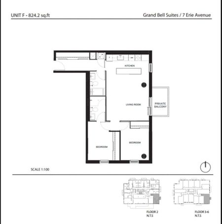 For Lease - 7 Erie Avenue Unit# 606, Brantford, Ontario - Photo 3