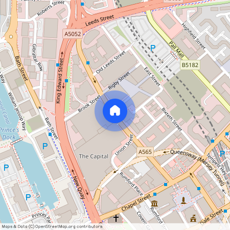 Old Hall Street, Liverpool, Merseyside, L3