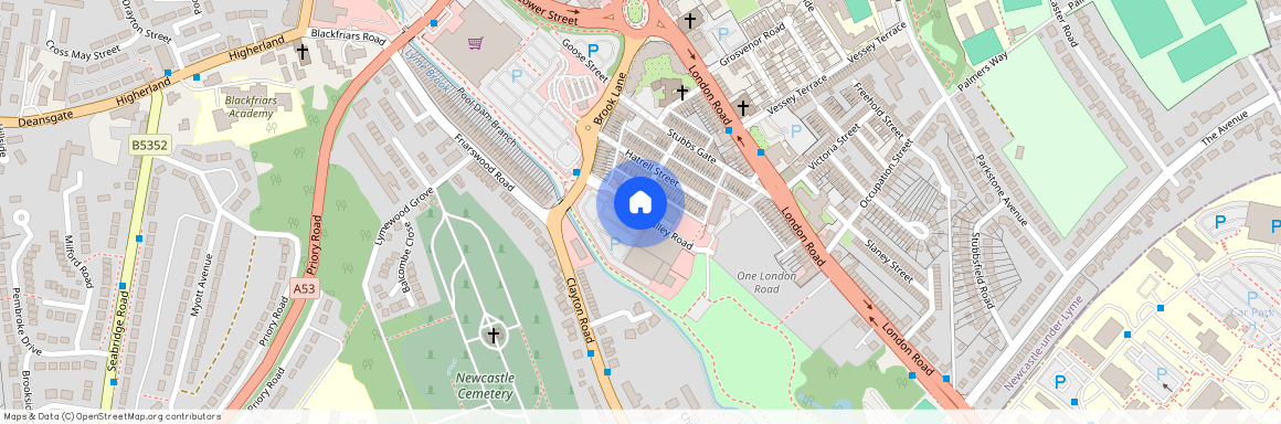 Valley Heights, Lyme Valley, Newcastle-Under-Lyme, Staffordshire, ST5