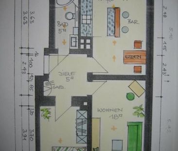 2,5 Zi Whg EG hoch, Fensterbad Nähe Geibelplatz - Photo 5