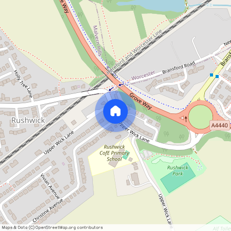 Upper Wick Lane, Rushwick, Worcester, Worcestershire, WR2