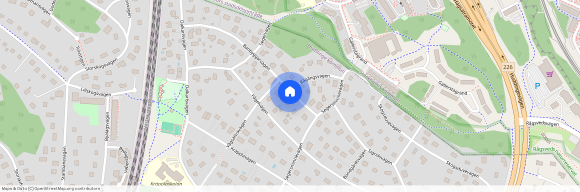 Banbyggarvägen 5, 124 72 Huddinge, Sweden